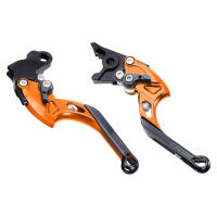 For KTM SUPERMOTO 640 LC4 Extendable Brake Clutch Levers Handlebar Hand Grips 