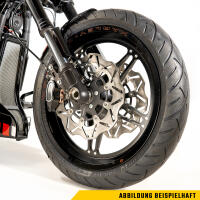 Brake disc for Harley Softail Deluxe (2014) FLSTN FS2 WAVE rear
