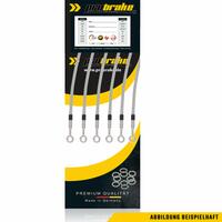 Steel braided brake line for Yamaha GTS 1000 front...