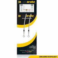 Steel braided brake line for MZ Baghira 660 front + rear...