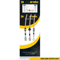 Stahlflex Bremsleitung f&uuml;r Toyota Hilux VII Pick-up 2.5 D-4D N1, N2, N3 (2010/01-2015/05)