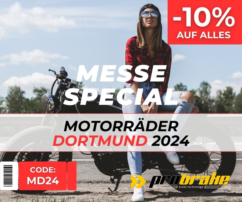 Motorräder Dortmund 2024 mit Code: MD24